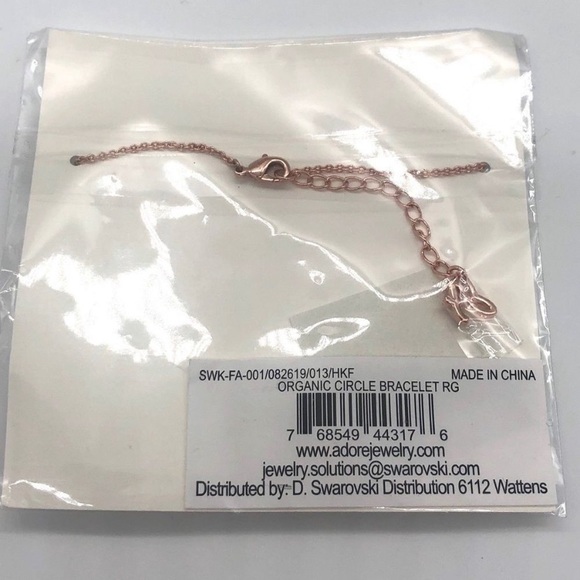 Adore Rose Gold Swarovski Crystal Braclet - Picture 3 of 4